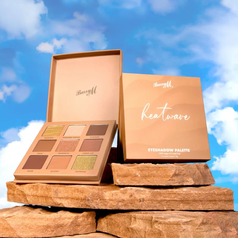 Barry M Heatwave paleta senčil za oči 9x1.5 g