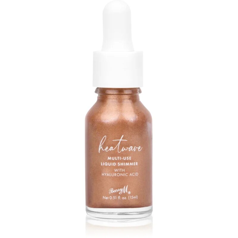 Barry M Heatwave tekoči osvetljevalec s kapalko odtenek Fiery 15 ml