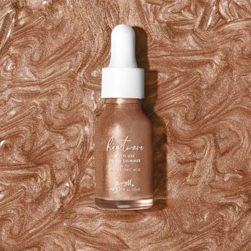 Barry M Heatwave tekoči osvetljevalec s kapalko odtenek Fiery 15 ml