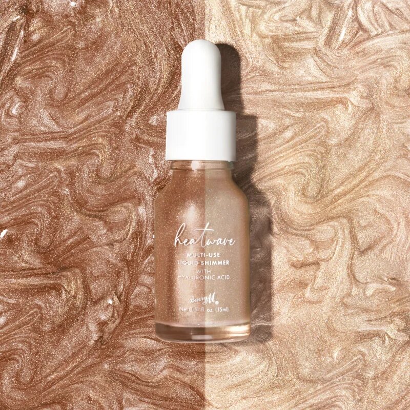 Barry M Heatwave tekoči osvetljevalec s kapalko odtenek Fiery 15 ml