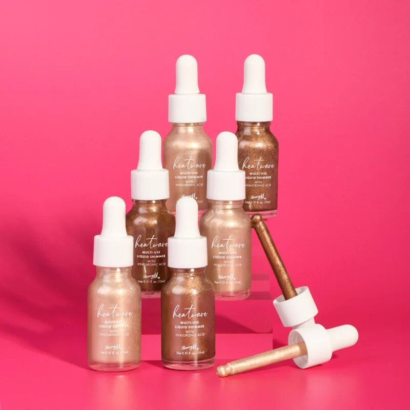 Barry M Heatwave tekoči osvetljevalec s kapalko odtenek Fiery 15 ml