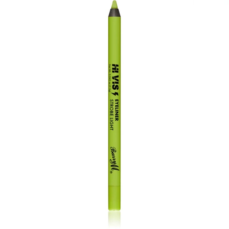 Barry M Hi Vis Neon vodoodporni svinčnik za oči odtenek Strobe Light 12 g