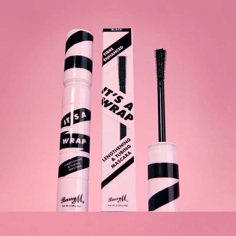 Barry M It's A Wrap maskara za volumen in podaljšanje trepalnic odtenek Black 8 g