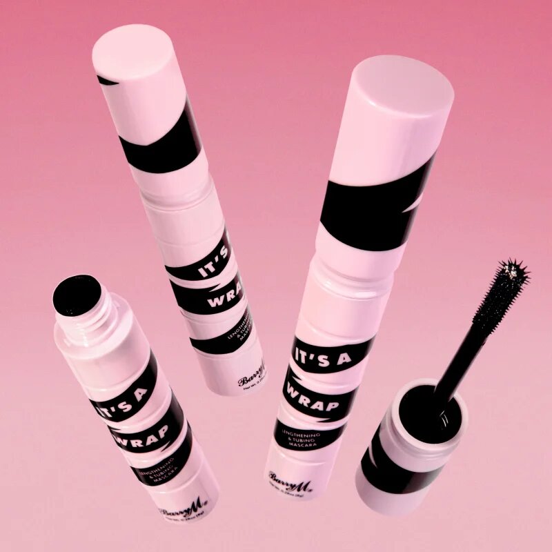 Barry M It's A Wrap maskara za volumen in podaljšanje trepalnic odtenek Black 8 g