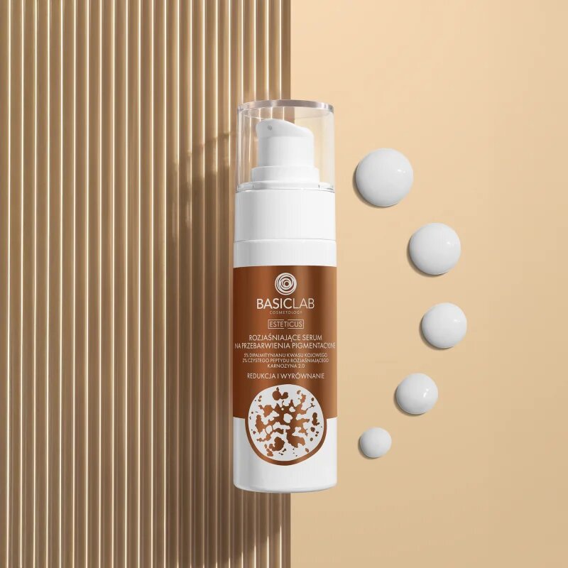 BasicLab Cosmetology Esteticus nočni serum proti pigmentnim madežem 30 ml