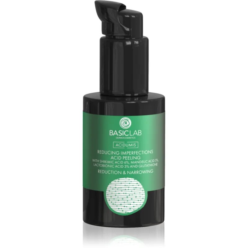 BasicLab Dermocosmetics Acidumis encimski piling proti nepravilnostim na koži 30 ml