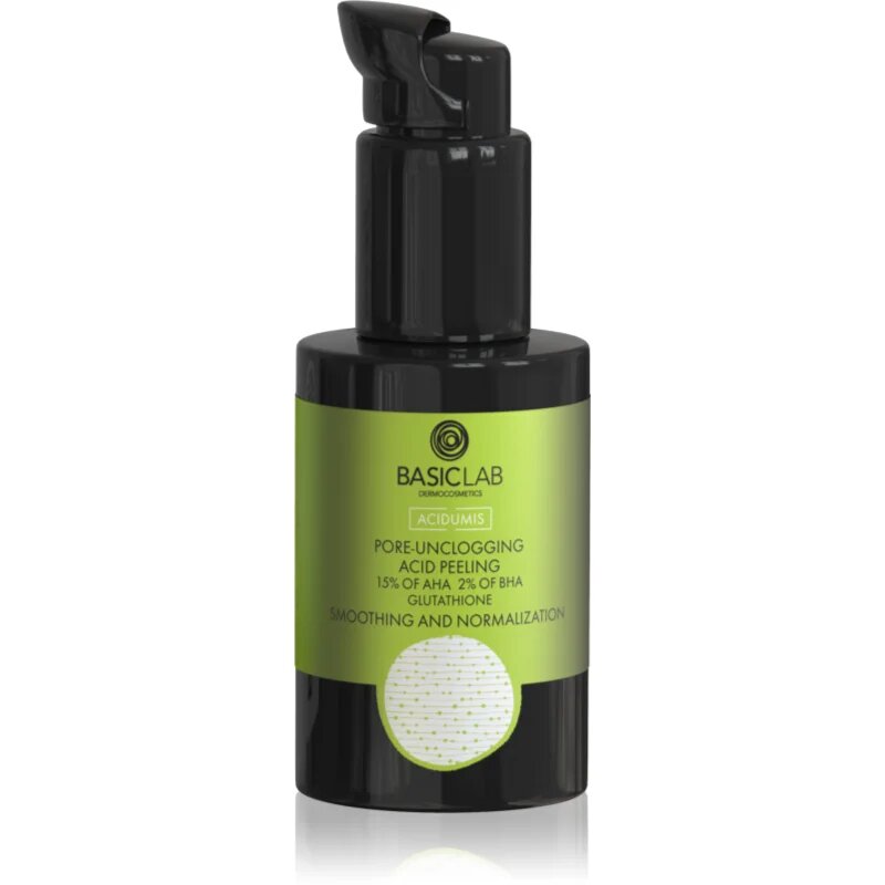 BasicLab Dermocosmetics Acidumis kemični piling proti črnim pikicam 30 ml