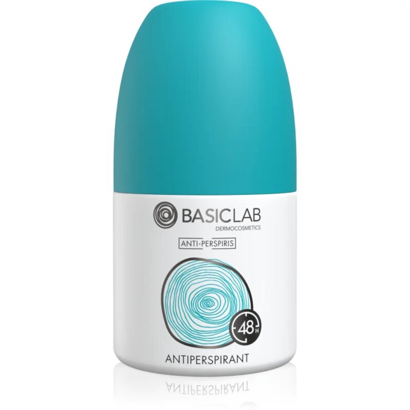 BasicLab Dermocosmetics Anti-Perspiris antiperspirant roll-on z 48-urnim učinkom 60 ml