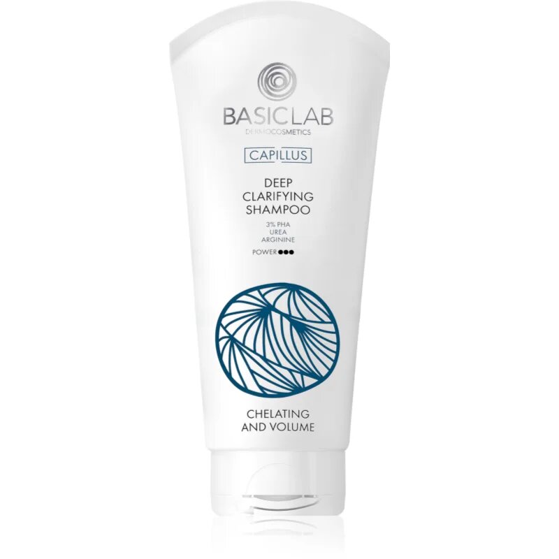 BasicLab Dermocosmetics Capillus globinsko čistilni šampon za mastno lasišče 100 ml