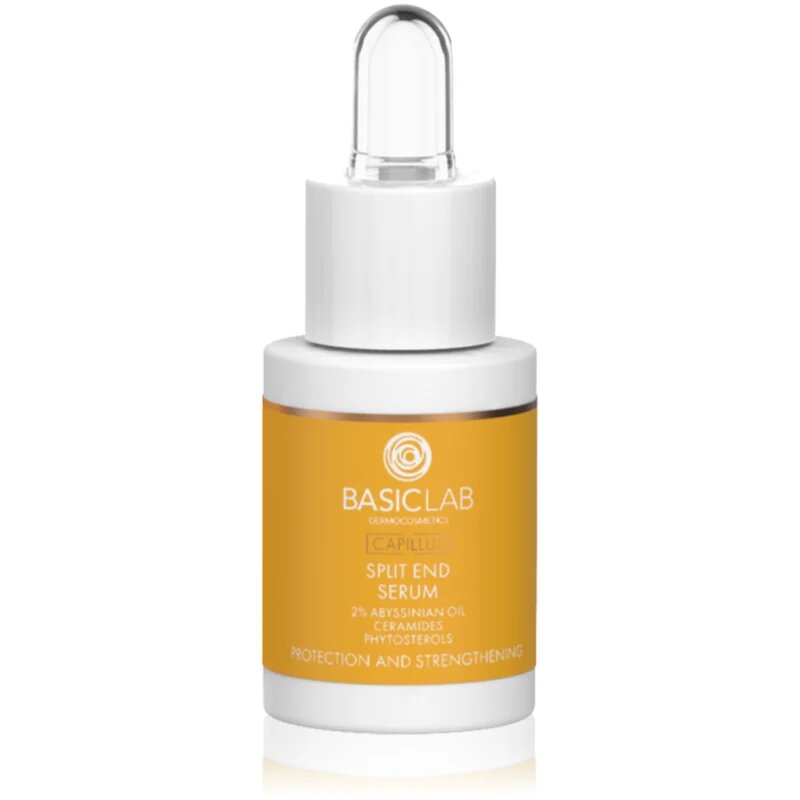 BasicLab Dermocosmetics Capillus oljni serum za razcepljene konice 15 ml