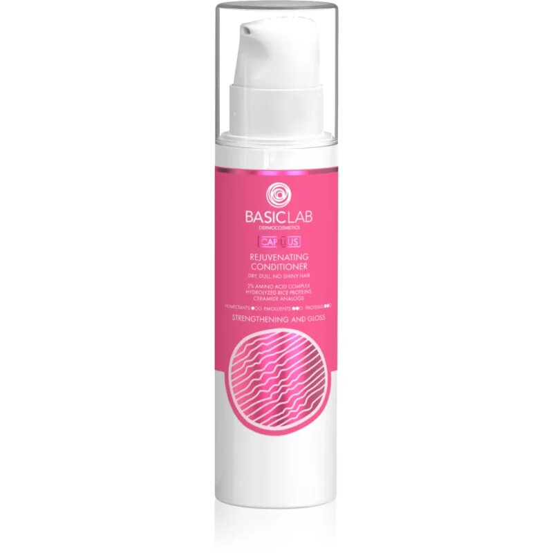BasicLab Dermocosmetics Capillus regeneracijski balzam za močne grobe in suhe lase 250 ml