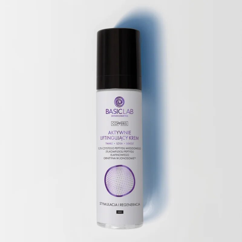 BasicLab Dermocosmetics Copperis aktivna lifting krema za noč 50 ml