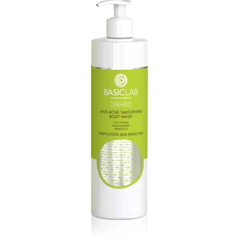 BasicLab Dermocosmetics Dermatis čistilni gel za prhanje proti aknam 300 ml