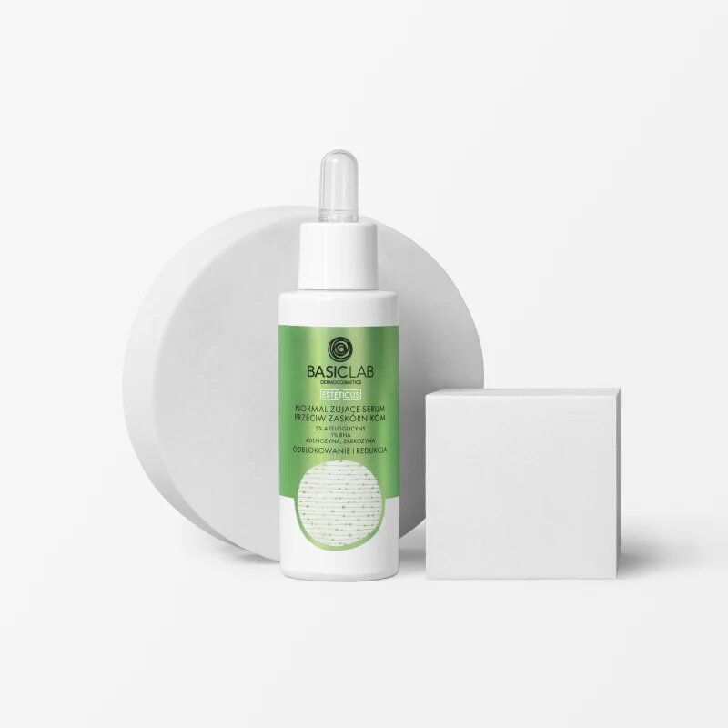BasicLab Dermocosmetics Esteticus serum za zmanjšanje por proti črnim pikicam 30 ml
