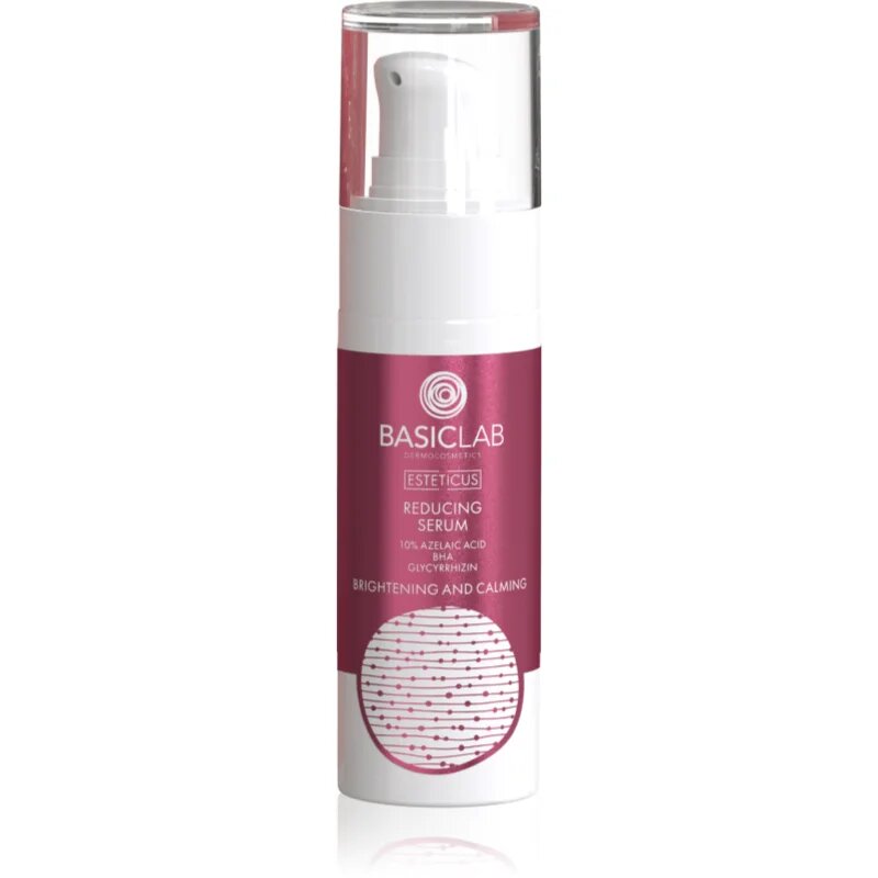 BasicLab Dermocosmetics Esteticus serum za zmanjšanje žilic in rdečice kože 10% Azelaic Acid 30 ml