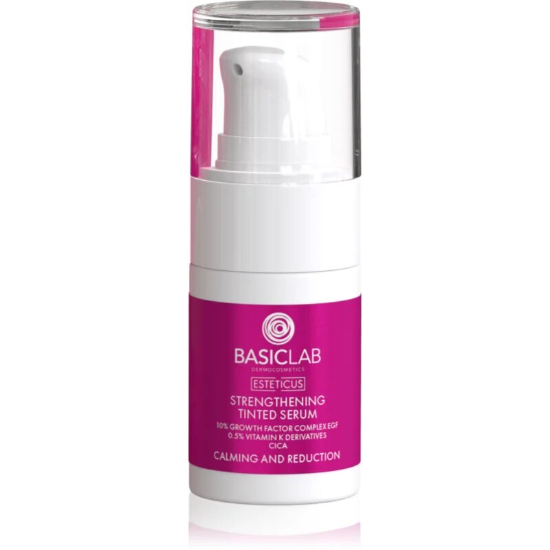 BasicLab Dermocosmetics Esteticus tonirani serum proti rdečici na obrazu 15 ml