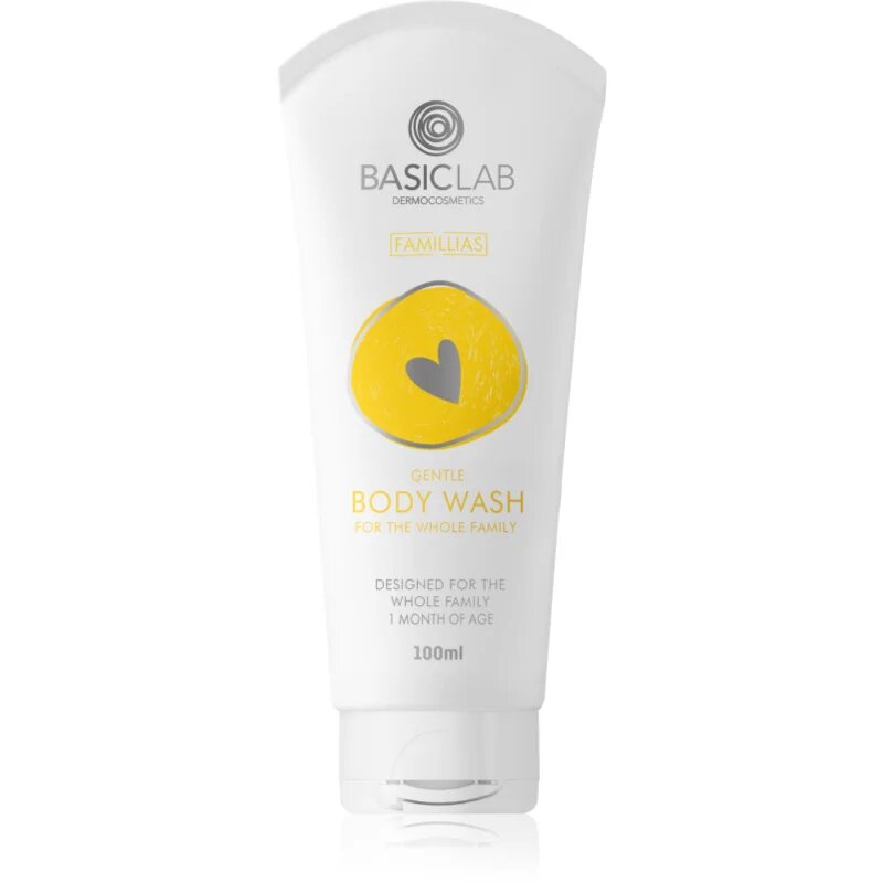 BasicLab Dermocosmetics Famillias ekstra nežen gel za prhanje za vso družino 100 ml
