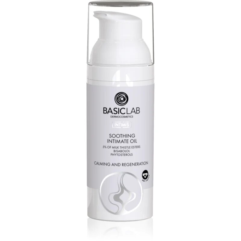 BasicLab Dermocosmetics Intimis intimno olje s pomirjajočim učinkom 50 ml
