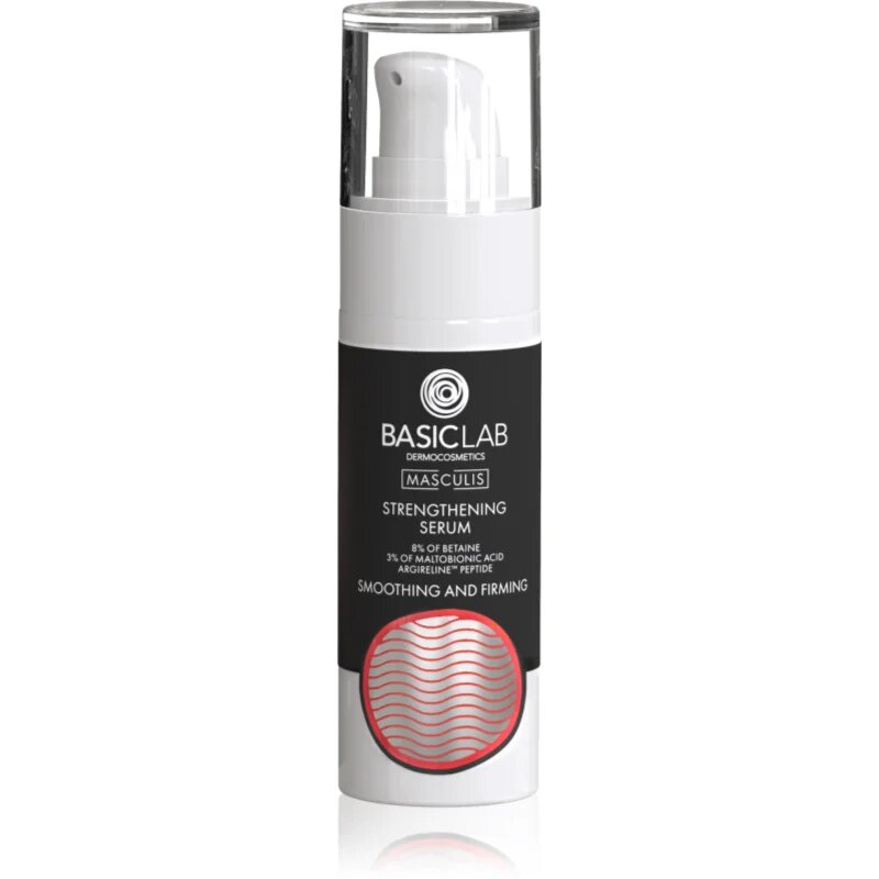 BasicLab Dermocosmetics Masculis krepilni serum za obraz za moške 30 ml