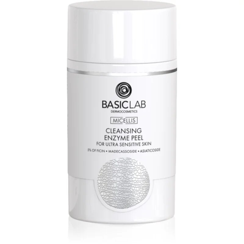 BasicLab Dermocosmetics Micellis nežni encimski piling za zelo občutljivo kožo 35 g