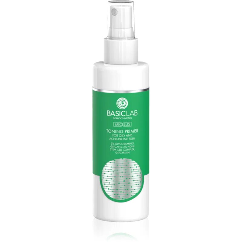 BasicLab Dermocosmetics Micellis tonik za obraz v pršilu za mastno k aknam nagnjeno kožo 150 ml