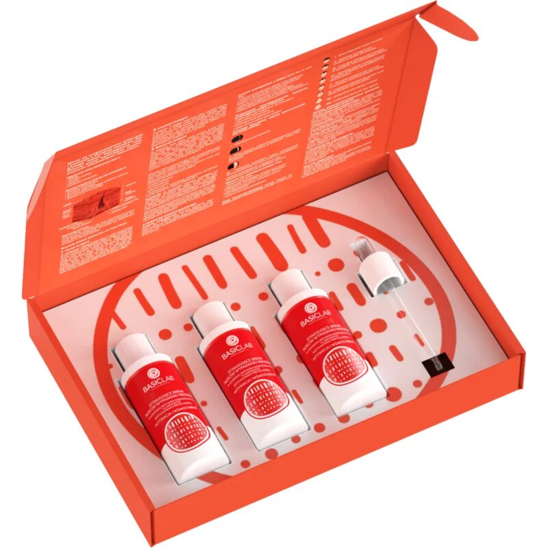 BasicLab Dermocosmetics Trichologis set proti izpadanju las