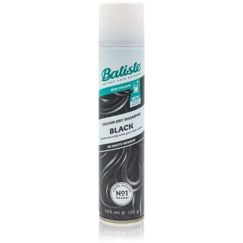 Batiste Colour Dry Shampoo Black suhi šampon za temne lase 200 ml
