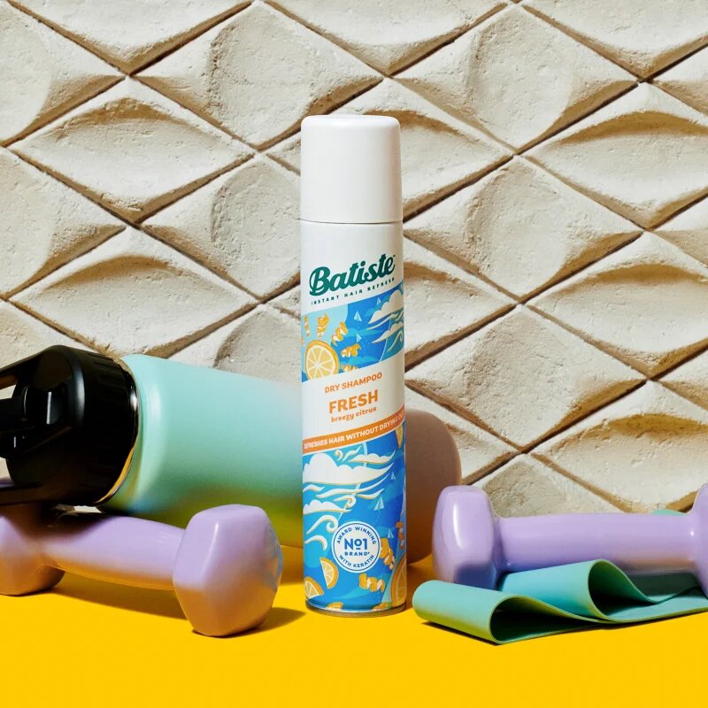 Batiste Fresh Breezy Citrus suhi šampon za vse tipe las mešanica barv 200 ml