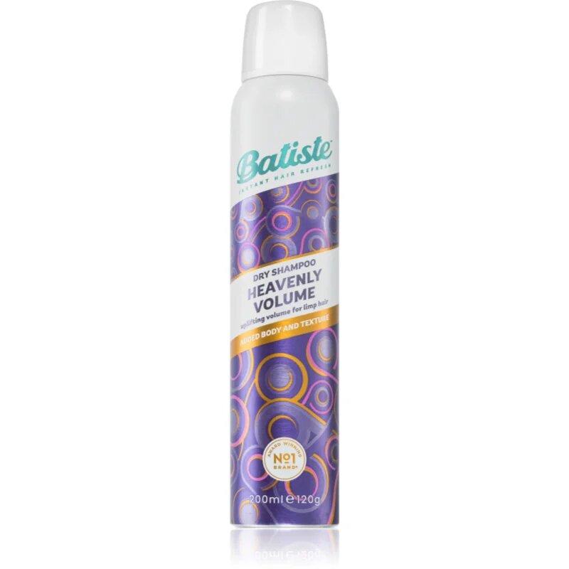 Batiste Heavenly Volume suhi šampon za volumen in sijaj 200 ml