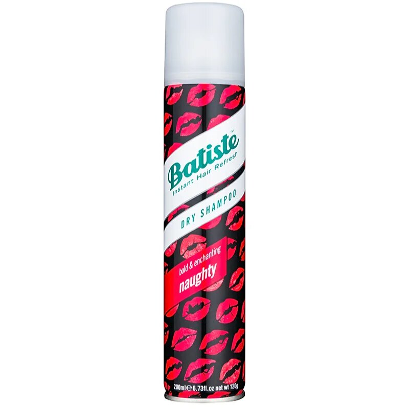 Batiste Naughty suhi šampon za absorbcijo odvečnega sebuma in za osvežitev las 200 ml