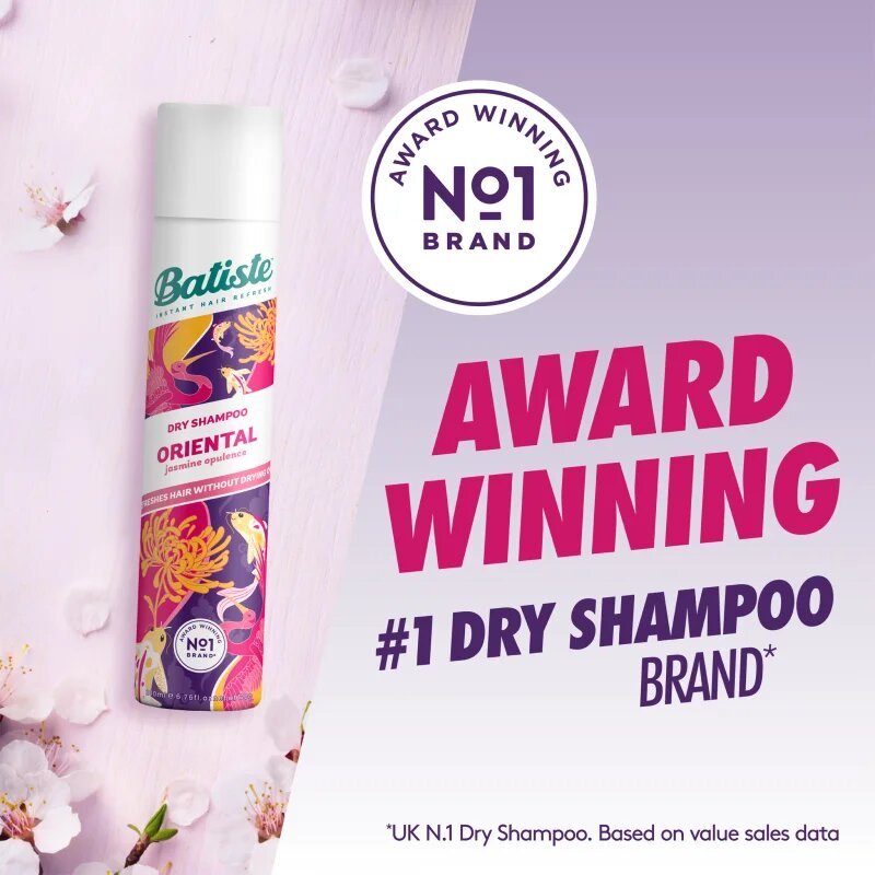 Batiste Oriental Jasmine Opulence suhi šampon za vse tipe las 200 ml