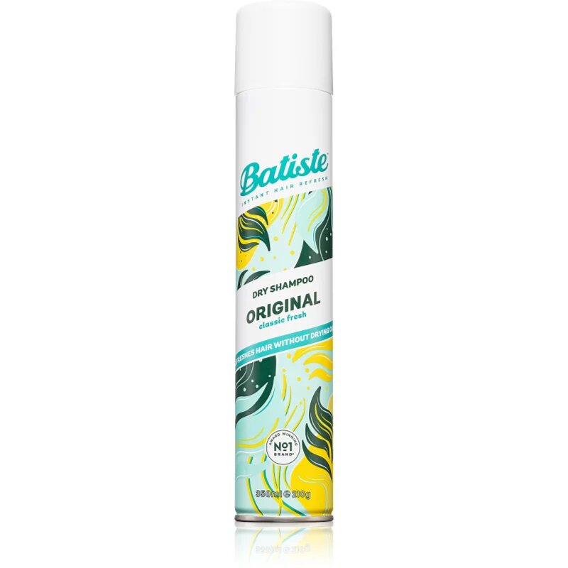 Batiste Original suhi šampon za absorbcijo odvečnega sebuma in za osvežitev las 350 ml