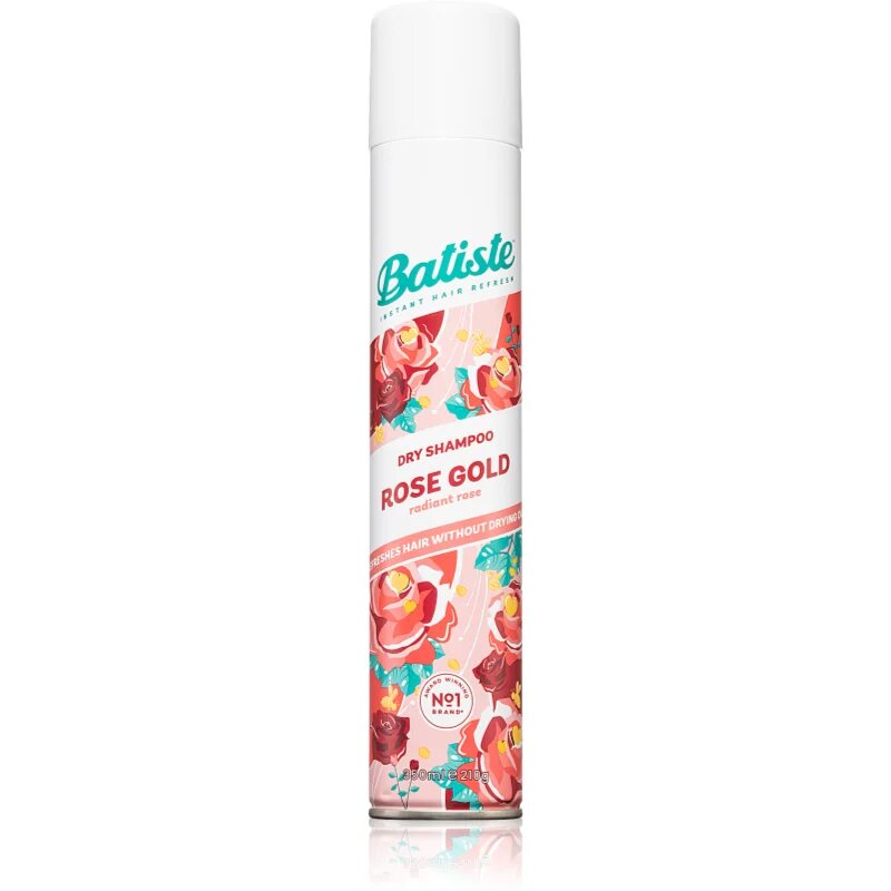 Batiste Rose Gold suhi šampon za povečanje volumna las 350 ml