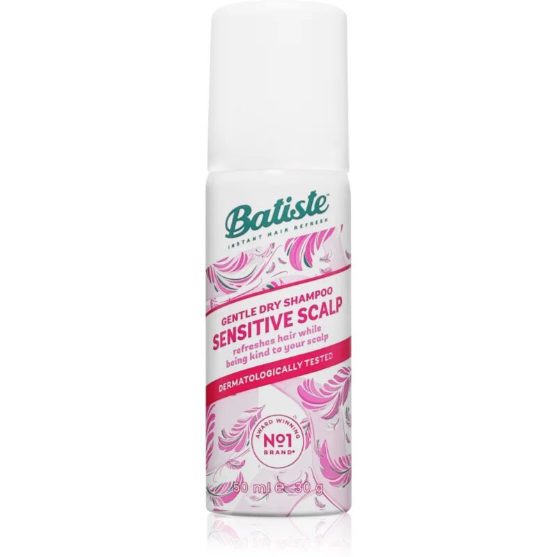 Batiste Sensitive suhi šampon za občutljivo lasišče 50 ml