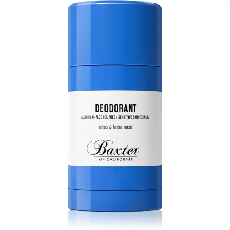Baxter of California Deodorant deodorant brez alkohola in vsebnosti aluminija za moške 75 g