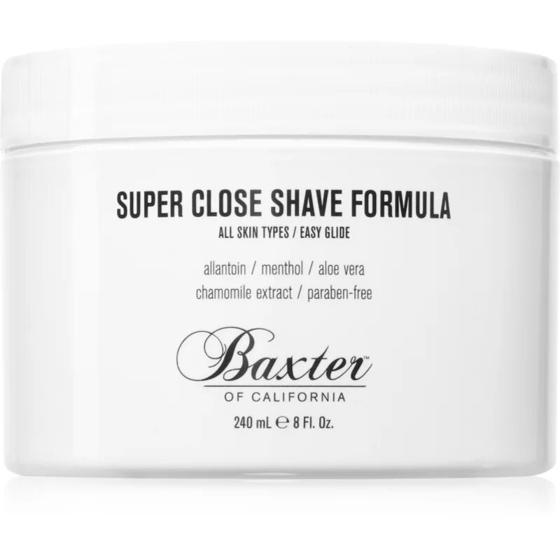 Baxter of California Super Close Shave krema za britje 240 ml