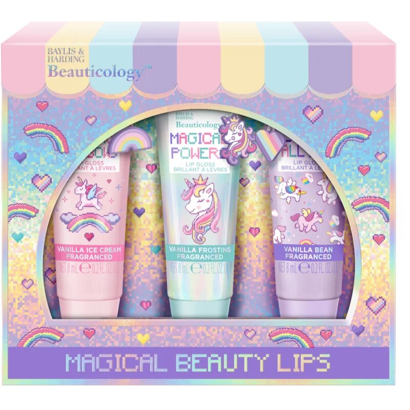 Baylis & Harding Beauticology Unicorn set sijajev za ustnice