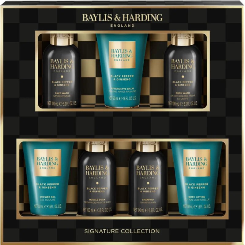 Baylis & Harding Black Pepper & Ginseng darilni set za moške