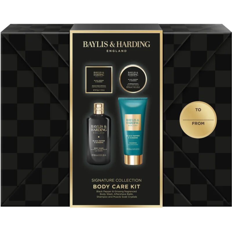 Baylis & Harding Black Pepper & Ginseng darilni set za tuš