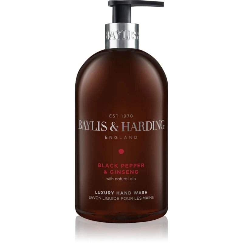 Baylis & Harding Black Pepper & Ginseng tekoče milo za roke 500 ml