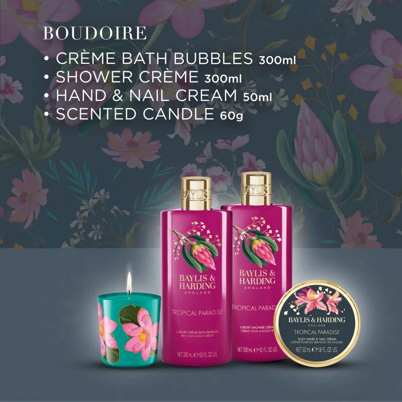 Baylis & Harding Boudoire Tropical Paradise darilni set