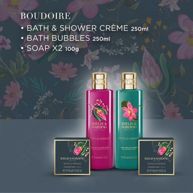 Baylis & Harding Boudoire Tropical Paradise darilni set