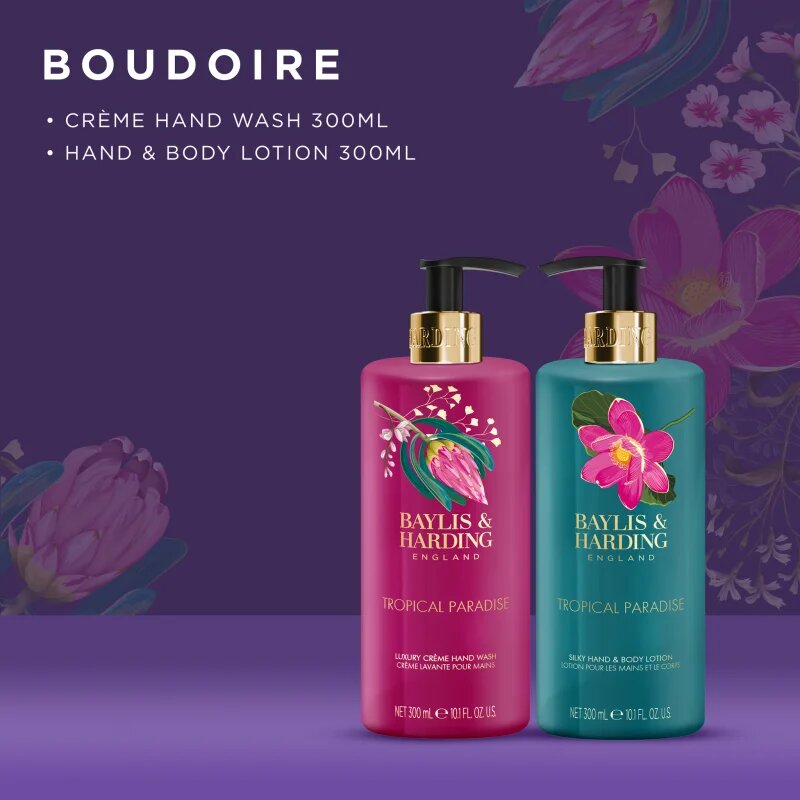 Baylis & Harding Boudoire Tropical Paradise darilni set za roke