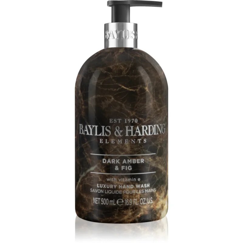 Baylis & Harding Elements Dark Amber & Fig tekoče milo za roke 500 ml