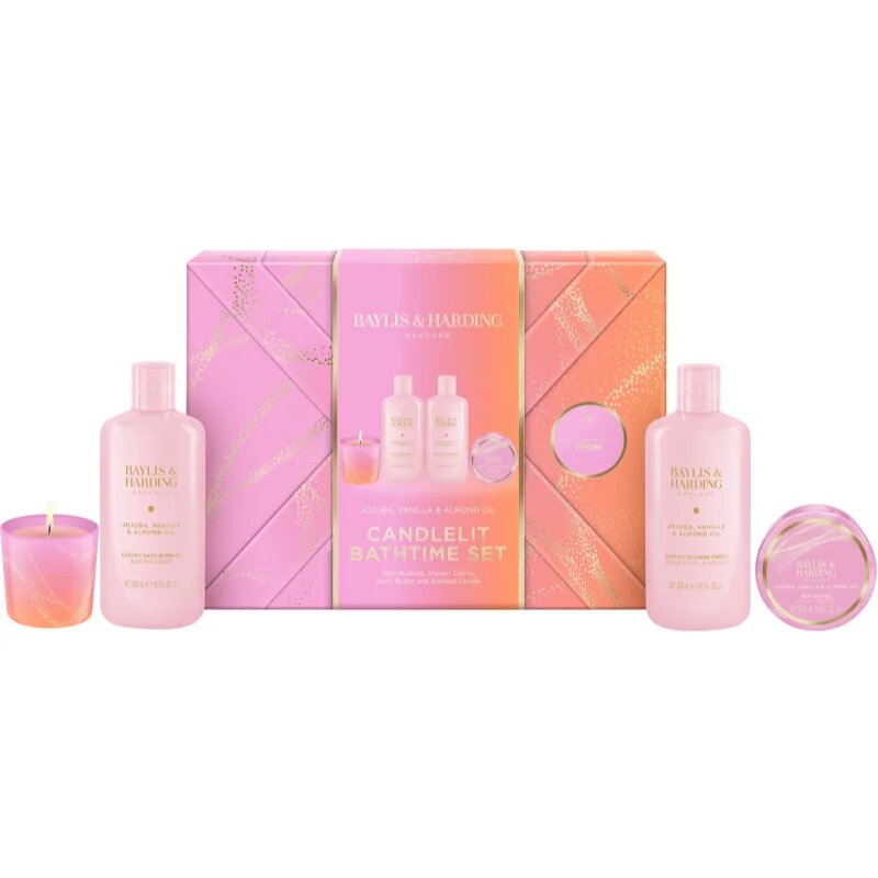 Baylis & Harding Jojoba Vanilla & Almond Oil darilni set za kopel