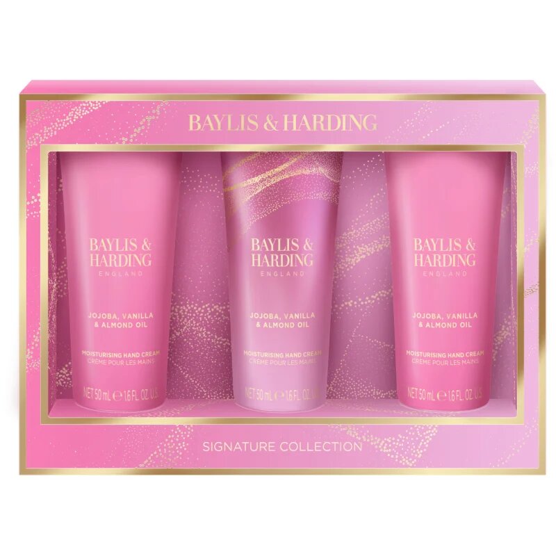 Baylis & Harding Jojoba Vanilla & Almond Oil darilni set za roke z mandljevim oljem