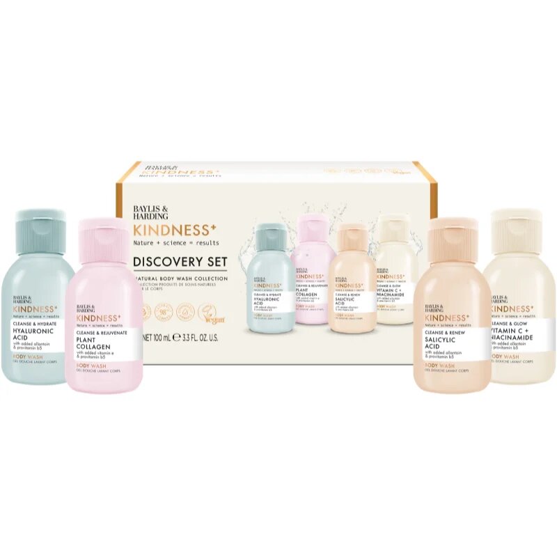 Baylis & Harding Kindness+ Discovery Set darilni set za tuš