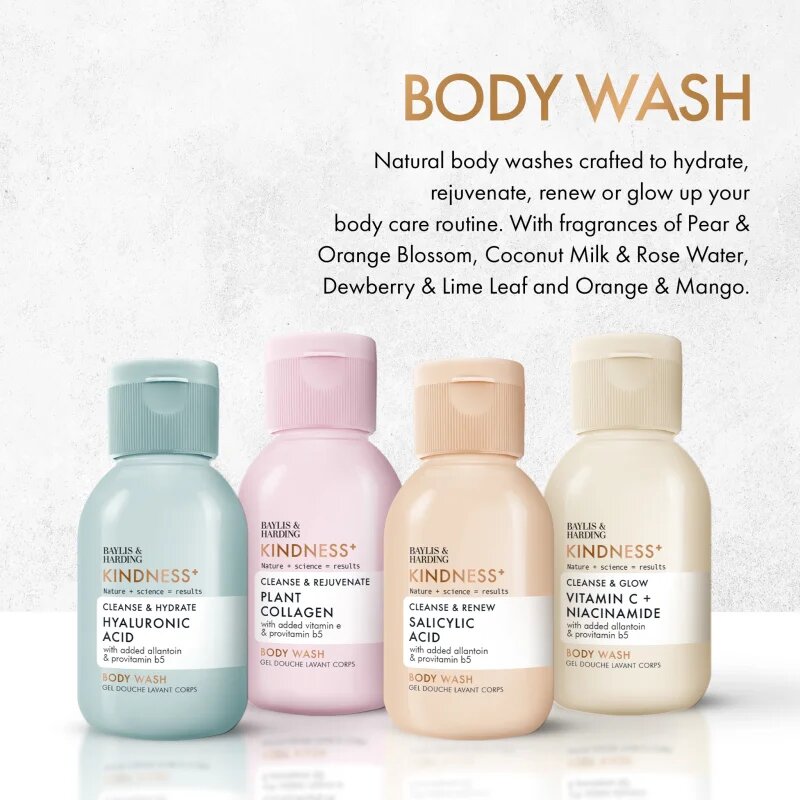 Baylis & Harding Kindness+ Discovery Set darilni set za tuš