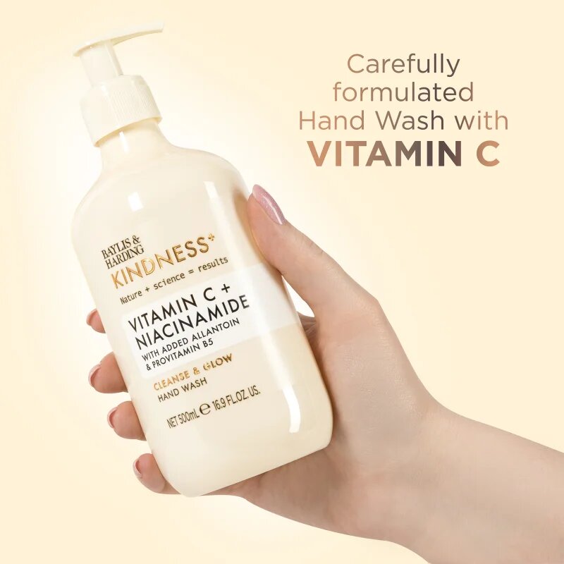 Baylis & Harding Kindness+ Vitamin C tekoče milo za roke dišave Orange & Mango 500 ml