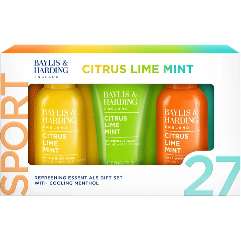 Baylis & Harding Men's Citrus Lime & Mint darilni set za moške
